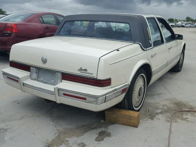 1G6KS5330LU824988 - 1990 CADILLAC SEVILLE WHITE photo 4