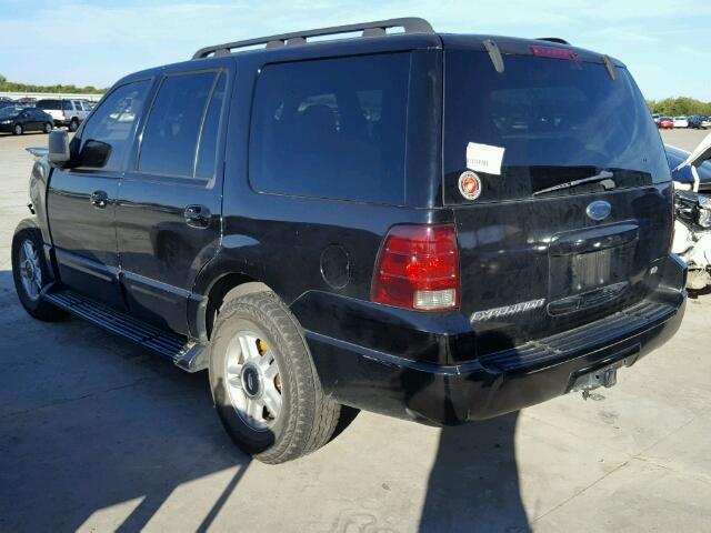 1FMPU15556LA85434 - 2006 FORD EXPEDITION BLACK photo 3