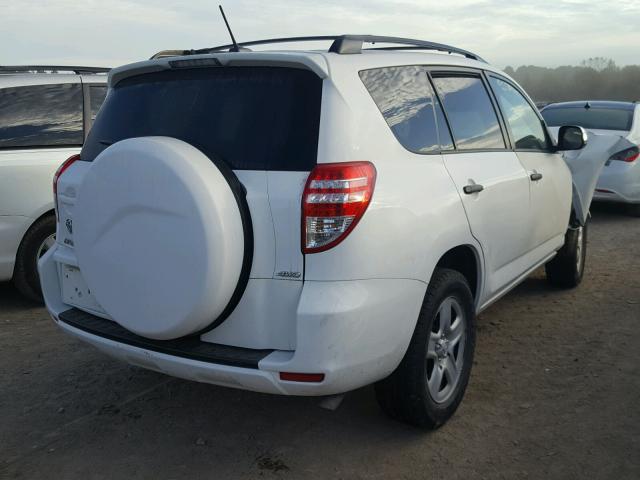 2T3BF4DV6CW194473 - 2012 TOYOTA RAV4 WHITE photo 4