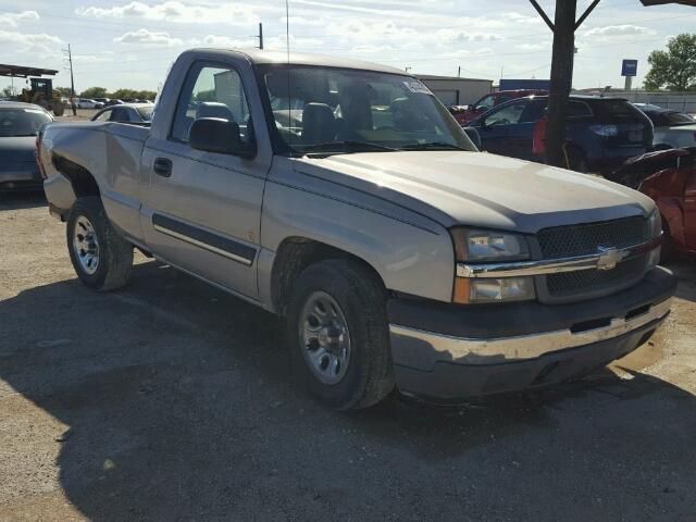 1GCEC14X95Z248289 - 2005 CHEVROLET SILVERADO SILVER photo 1