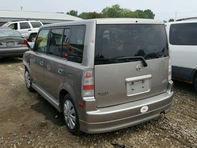 JTLKT334750213667 - 2005 TOYOTA SCION XB Grau Foto 3