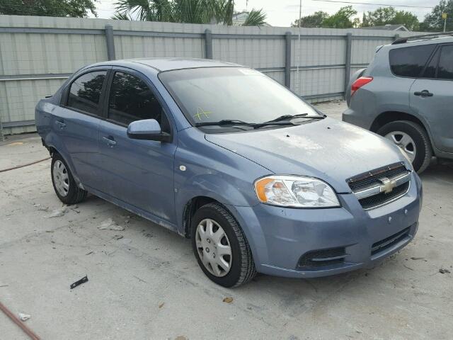 KL1TD56648B031284 - 2008 CHEVROLET AVEO BASE Mavi foto 1