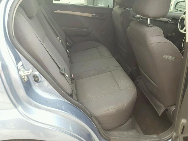 KL1TD56648B031284 - 2008 CHEVROLET AVEO BASE Mavi foto 6