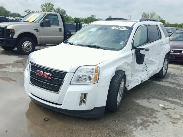 2GKALSEK0F6276152 - 2015 GMC TERRAIN WHITE photo 2