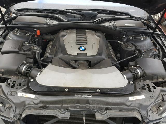 WBAHL83588DT14447 - 2008 BMW 750 I BLACK photo 7