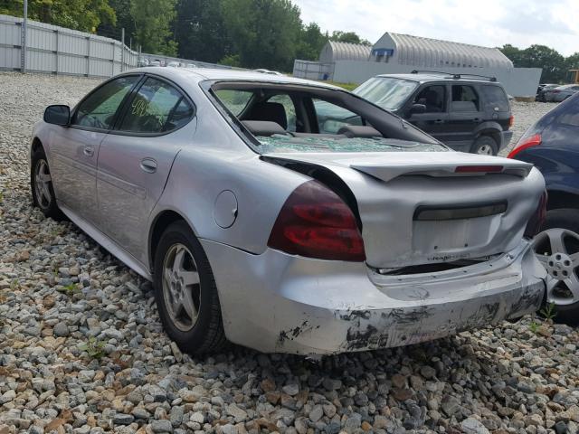 2G2WP522751205929 - 2005 PONTIAC GRAND PRIX GRAY photo 3