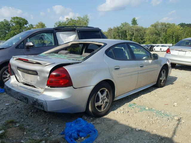 2G2WP522751205929 - 2005 PONTIAC GRAND PRIX GRAY photo 4