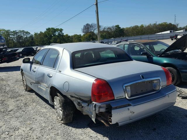 1LNHM82W25Y647611 - 2005 LINCOLN TOWN CAR BLUE photo 3