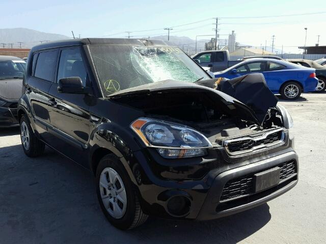 KNDJT2A56D7752719 - 2013 KIA SOUL BLACK photo 1