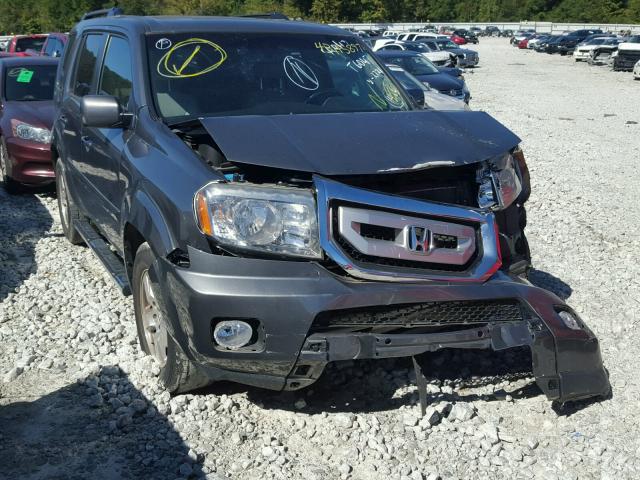 5FNYF4H55BB022721 - 2011 HONDA PILOT GRAY photo 1