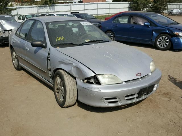 1G1JC524027279462 - 2002 CHEVROLET CAVALIER B SILVER photo 1