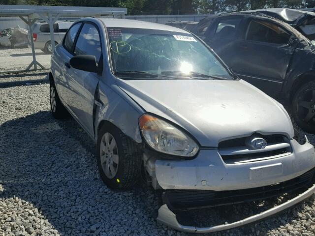 KMHCM36C38U074002 - 2008 HYUNDAI ACCENT GS SILVER photo 1