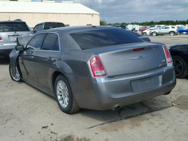 2C3CCAAG2EH297124 - 2014 CHRYSLER 300 SILVER photo 3