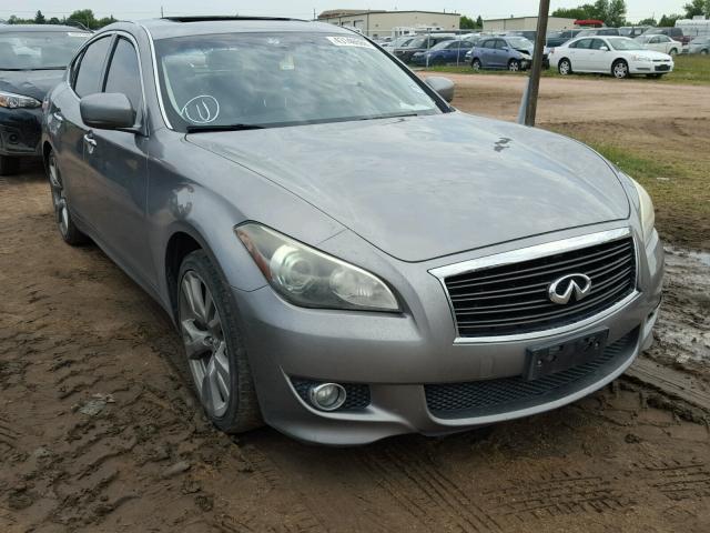 JN1BY1APXBM326325 - 2011 INFINITI M37 GRAY photo 1