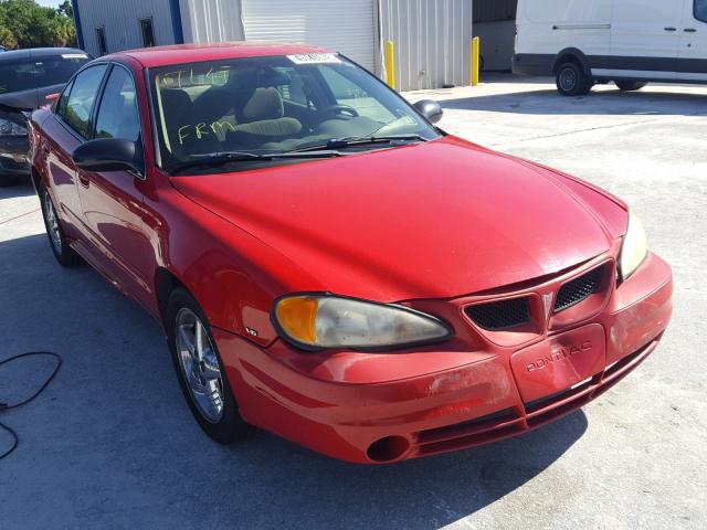 1G2NF52EX3C190777 - 2003 PONTIAC GRAND AM S RED photo 1