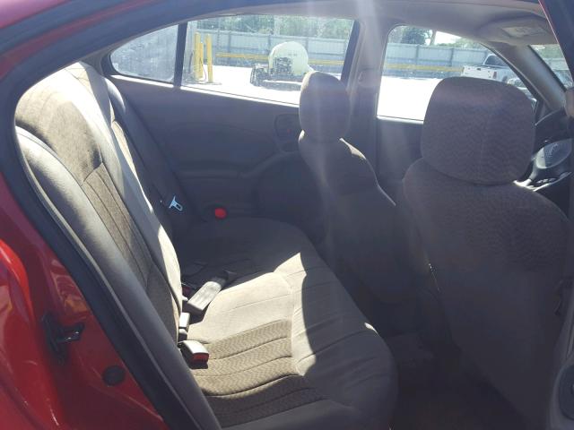1G2NF52EX3C190777 - 2003 PONTIAC GRAND AM S RED photo 6