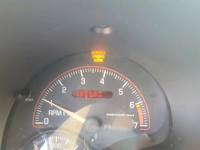 1G2NF52EX3C190777 - 2003 PONTIAC GRAND AM S RED photo 8