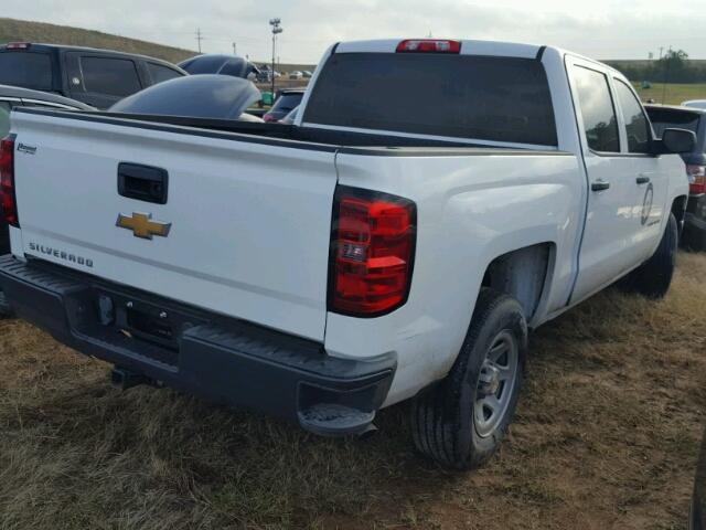 3GCPCPEC3FG356948 - 2015 CHEVROLET SILVERADO WHITE photo 4