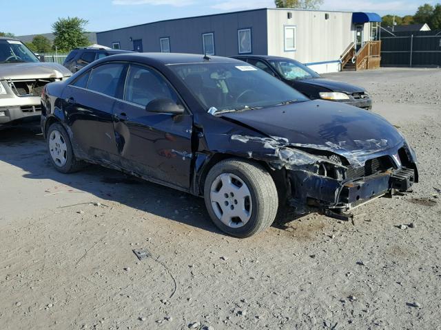 1G2ZF57B784275285 - 2008 PONTIAC G6 VALUE L BLUE photo 1