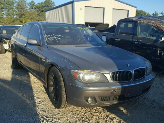 WBAHN83547DT65534 - 2007 BMW 750 GRAY photo 1