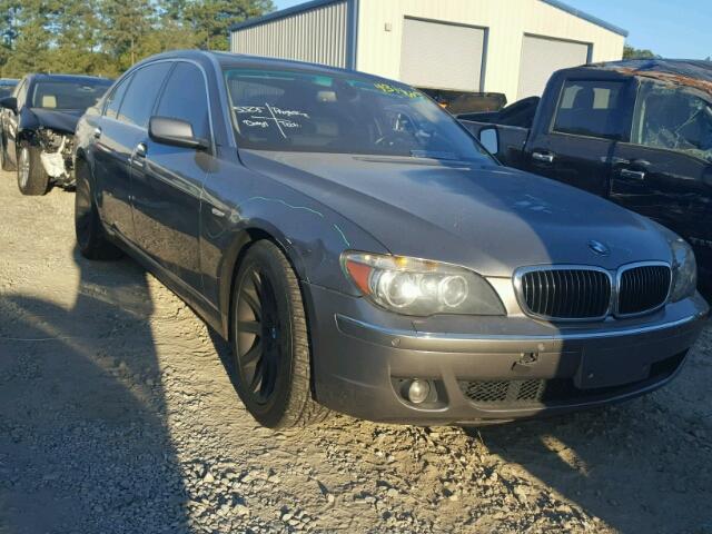 WBAHN83547DT65534 - 2007 BMW 750 GRAY photo 9