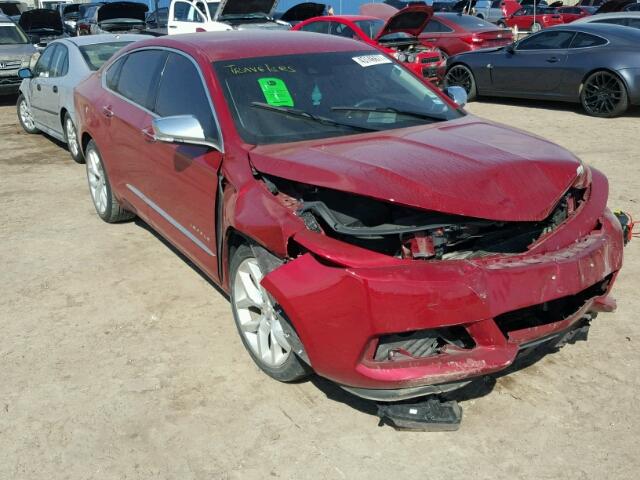 2G1165S31F9262964 - 2015 CHEVROLET IMPALA LTZ RED photo 1