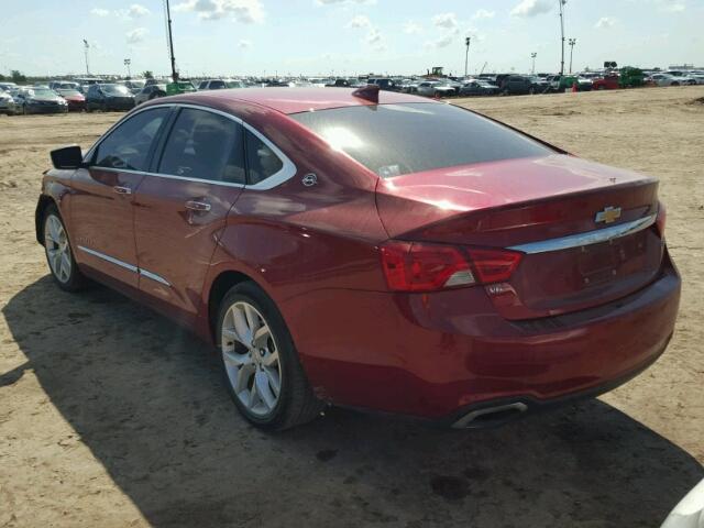 2G1165S31F9262964 - 2015 CHEVROLET IMPALA LTZ RED photo 3