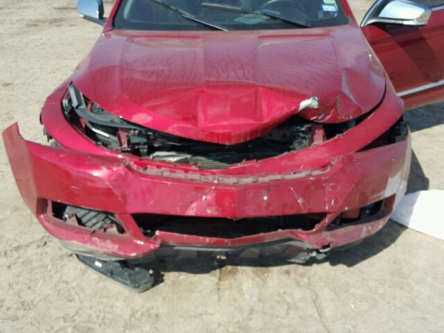 2G1165S31F9262964 - 2015 CHEVROLET IMPALA LTZ RED photo 7