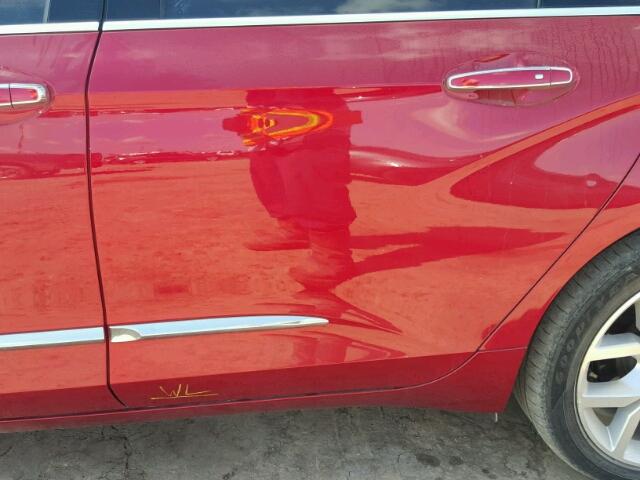 2G1165S31F9262964 - 2015 CHEVROLET IMPALA LTZ RED photo 9