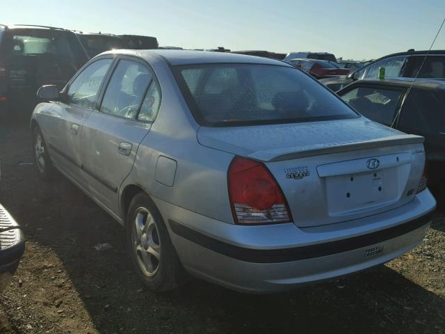 KMHDN46D85U112481 - 2005 HYUNDAI ELANTRA GL SILVER photo 3