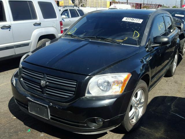 1B3HB48BX7D126851 - 2007 DODGE CALIBER SX BLACK photo 2