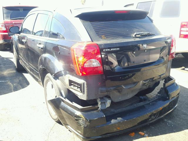 1B3HB48BX7D126851 - 2007 DODGE CALIBER SX BLACK photo 3