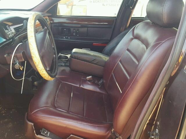 1G6KD52B4SU292145 - 1995 CADILLAC DEVILLE MAROON photo 5