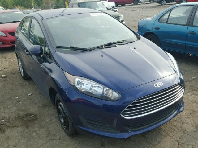 3FADP4BJ7GM135743 - 2016 FORD FIESTA SE BLUE photo 1