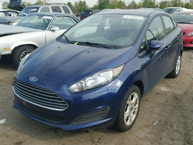 3FADP4BJ7GM135743 - 2016 FORD FIESTA SE BLUE photo 2