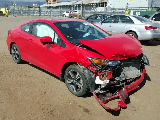 2HGFG3B87EH518816 - 2014 HONDA CIVIC EX RED photo 1