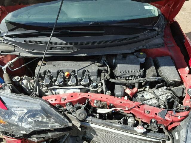 2HGFG3B87EH518816 - 2014 HONDA CIVIC EX 红色 照片 7
