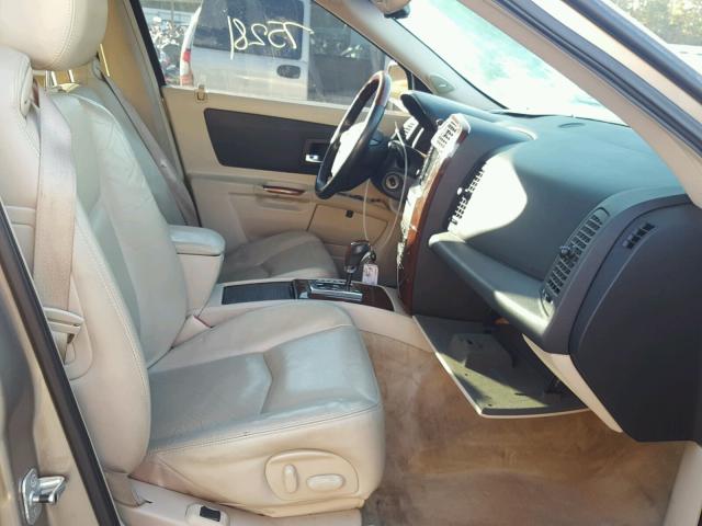 1GYEE637540161060 - 2004 CADILLAC SRX GRAY photo 5