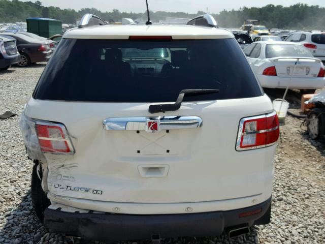 5GZER23728J219708 - 2008 SATURN OUTLOOK XR თეთრი ფოტო 9