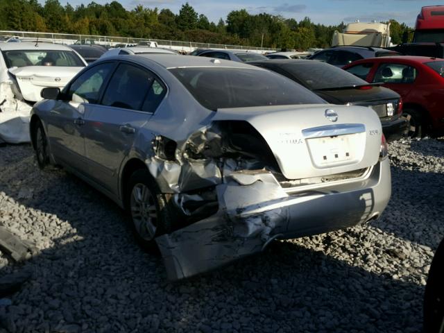 1N4AL2AP6CC203292 - 2012 NISSAN ALTIMA BAS SILVER photo 3