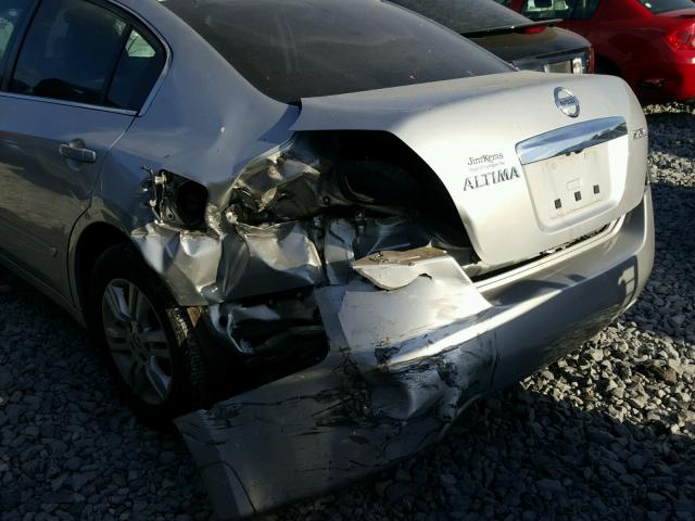 1N4AL2AP6CC203292 - 2012 NISSAN ALTIMA BAS SILVER photo 9