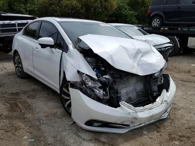 19XFB2F9XFE032928 - 2015 HONDA CIVIC EXL Ağ foto 1