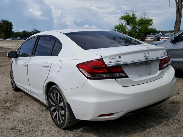 19XFB2F9XFE032928 - 2015 HONDA CIVIC EXL Ağ foto 3