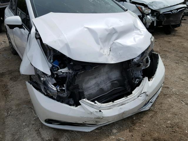 19XFB2F9XFE032928 - 2015 HONDA CIVIC EXL Ağ foto 9