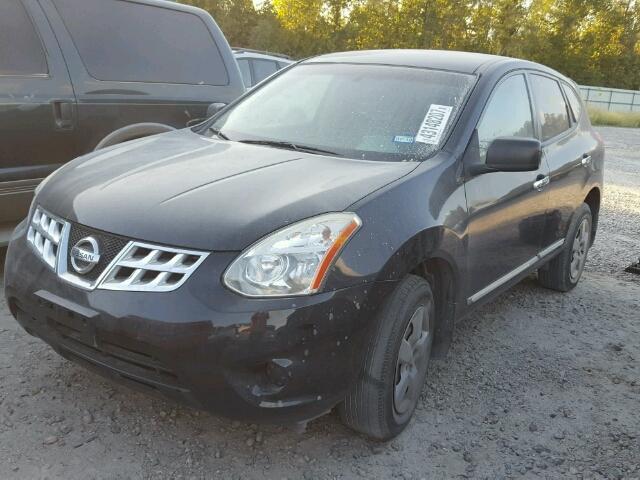 JN8AS5MT9CW288977 - 2012 NISSAN ROGUE S BLACK photo 2