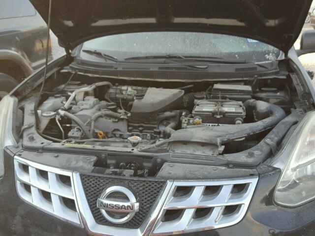 JN8AS5MT9CW288977 - 2012 NISSAN ROGUE S BLACK photo 7