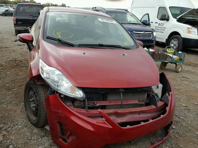 3FADP4BJ3DM100015 - 2013 FORD FIESTA SE RED photo 9