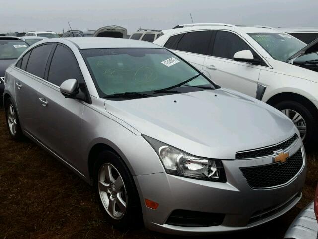 1G1PC5SB3D7271187 - 2013 CHEVROLET CRUZE SILVER photo 1