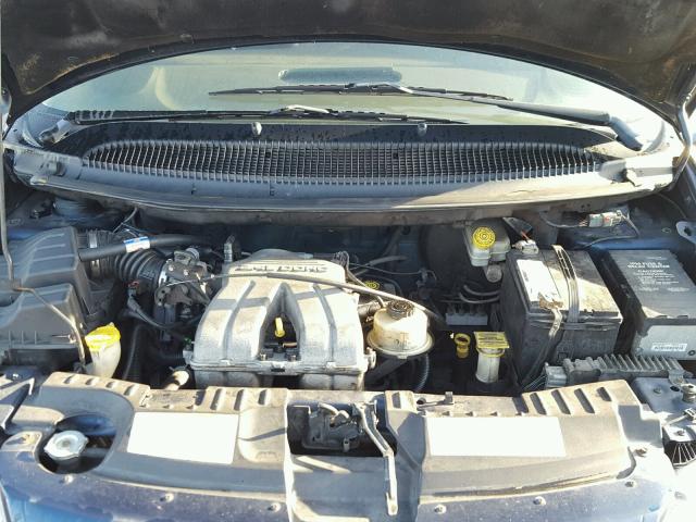 1C4GJ15B32B639850 - 2002 CHRYSLER VOYAGER EC BLUE photo 7