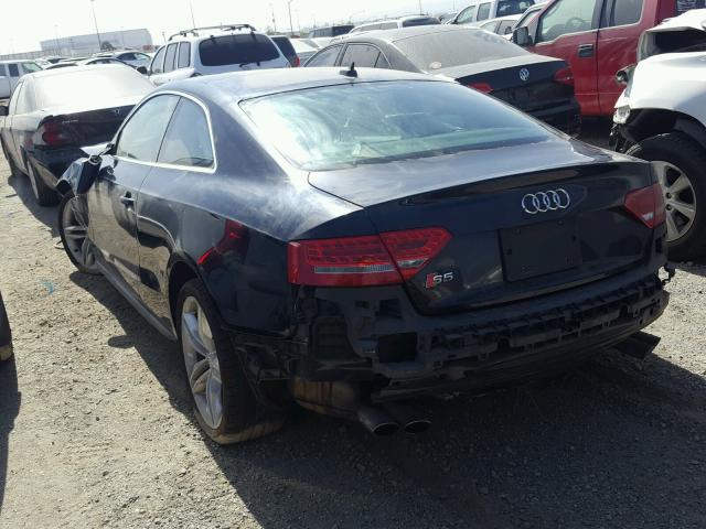 WAUVVAFR2AA002943 - 2010 AUDI S5 PRESTIG BLUE photo 3